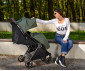 Сгъваема и преносима лятна бебешка количка за новородени с тегло до 22кг Cangaroo Easy fold, зелена 109577 thumb 9