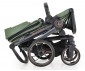 Комбинирана количка с обръщаща се седалка за новородени бебета и деца до 22кг Cangaroo Ellada 2в1, зелена 111349 thumb 16
