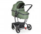 Комбинирана количка с обръщаща се седалка за новородени бебета и деца до 22кг Cangaroo Ellada 2в1, зелена 111349 thumb 8