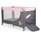 Детска преносима кошара на 2 нива за спане и игра Moni Tommy, розова 110184 thumb 5