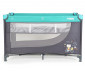 Детска преносима кошара на 2 нива за спане и игра Moni Tommy, синя 110185 thumb 3
