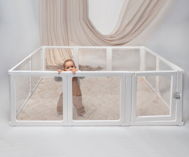 Babysafe - Комплект модулна преграда от 12 панела с вратичка BS8714422732