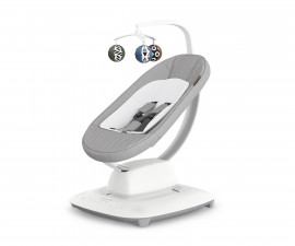 Електрическа бебешка люлка шезлонг mamaRoo Uppababy Stella, сивo меланж