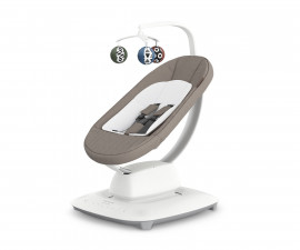 Електрическа бебешка люлка шезлонг mamaRoo Uppababy Wells, сивo-кафяв меланж
