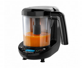 Уред за готвене на пара за бебе Baby Brezza One Step Deluxe, Black BRZ00258