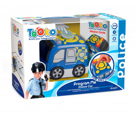 Полицейска кола с програмиране и с дистанционно управление Silverlit 81471
