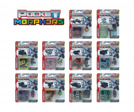 Джобен трансформър Pocket Morphers - асортимент цифри 0-9, серия 3 6950
