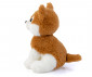 Christakopoulos 2224 - Плюшена играчка - Кученце 24 см, бяло с кафяво и изправени уши thumb 2