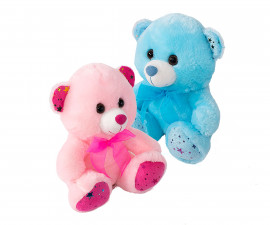 Christakopoulos 2235 - Плюшена играчка - Мече, розово и синьо, 20 см