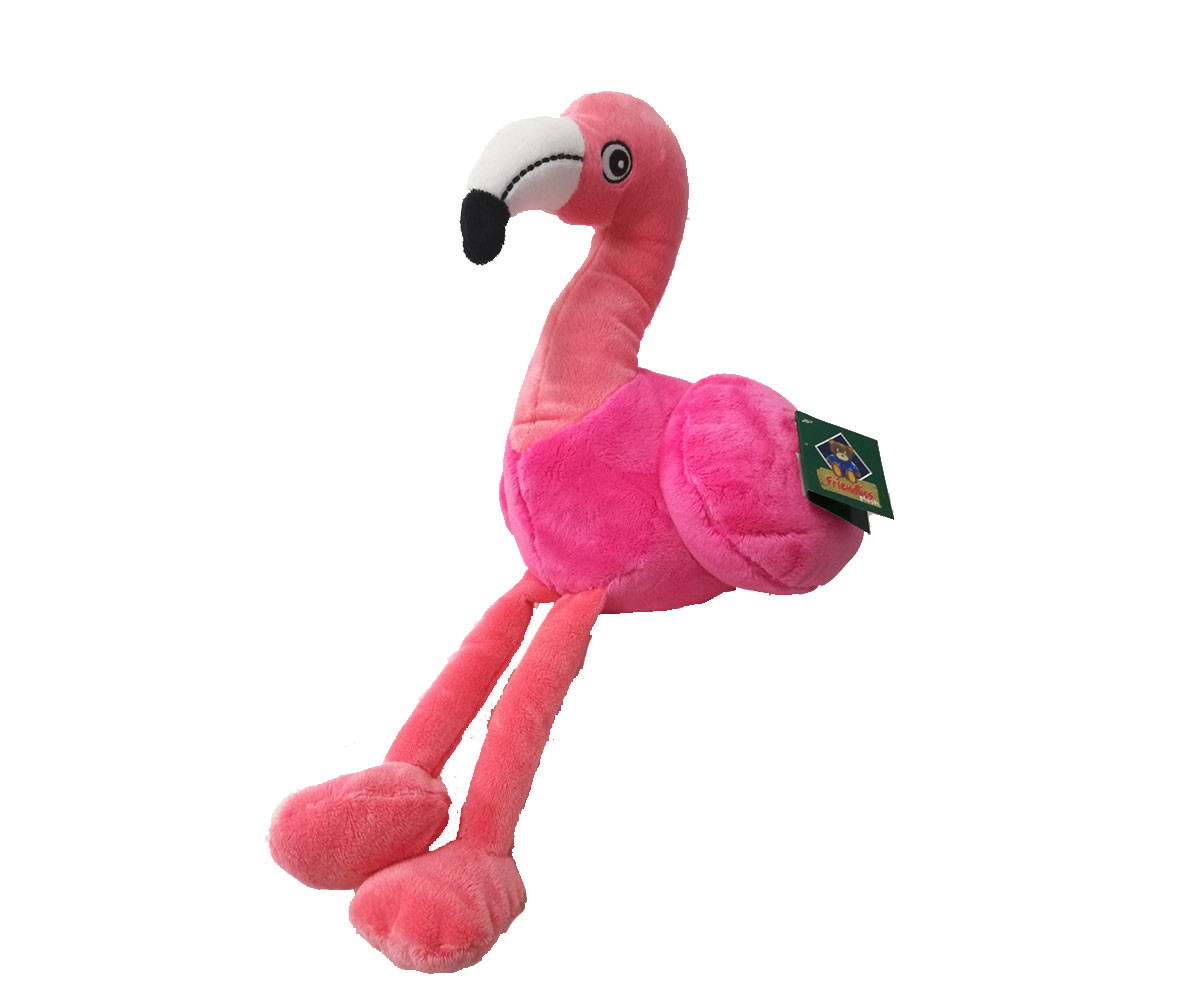 Плюшена играчка за деца - Плюшено фламинго, 25см 1987