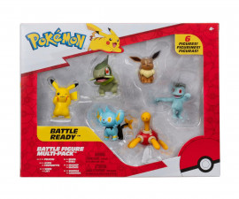 Gialamas JW002469-W08 - Jazwares: Pokemon Battle Figure Multipack