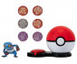 Gialamas PKW3719-051724-TC2 - Jazwares: Game Pokemon Surprise Attack Game Single-Packs Croagunk+Poke Ball thumb 2