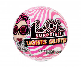 L.O.L Surprise малка кукла в сфера с неонови светлини