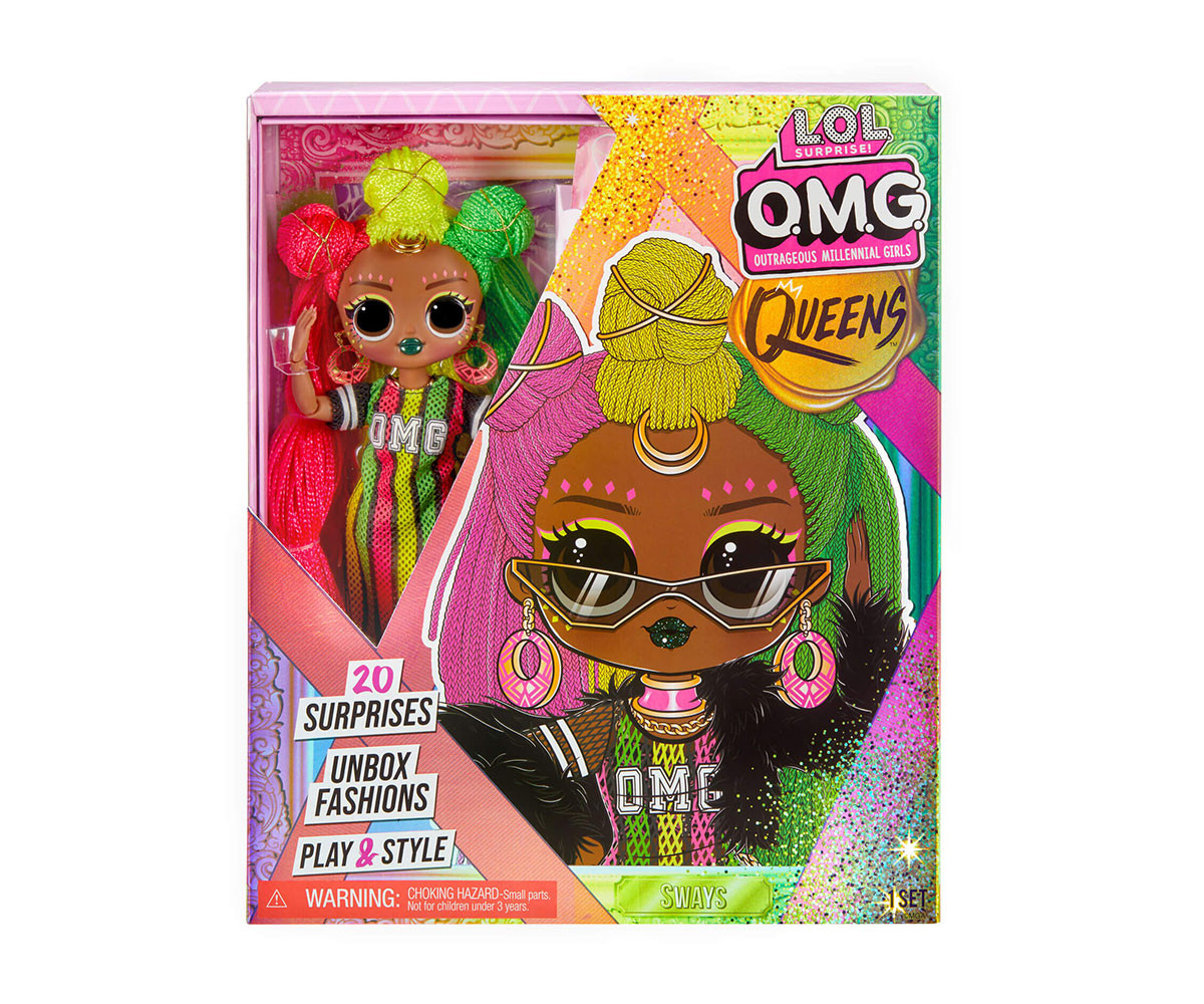 MGA - Кукла L.O.L. OMG - Queens Doll, Sways 579885EUC