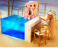 MGA - Кукла Rainbow High Fashion - Плажен клуб и басейн с промяна на цвета 578475EUC thumb 19