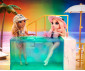 MGA - Кукла Rainbow High Fashion - Плажен клуб и басейн с промяна на цвета 578475EUC thumb 21