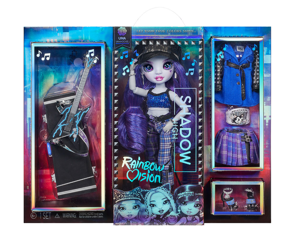 Shadow High Uma Restyle Кукла Shadow High - Vision Shadow, асортимент 1, Uma Van Hoose | КОМСЕД