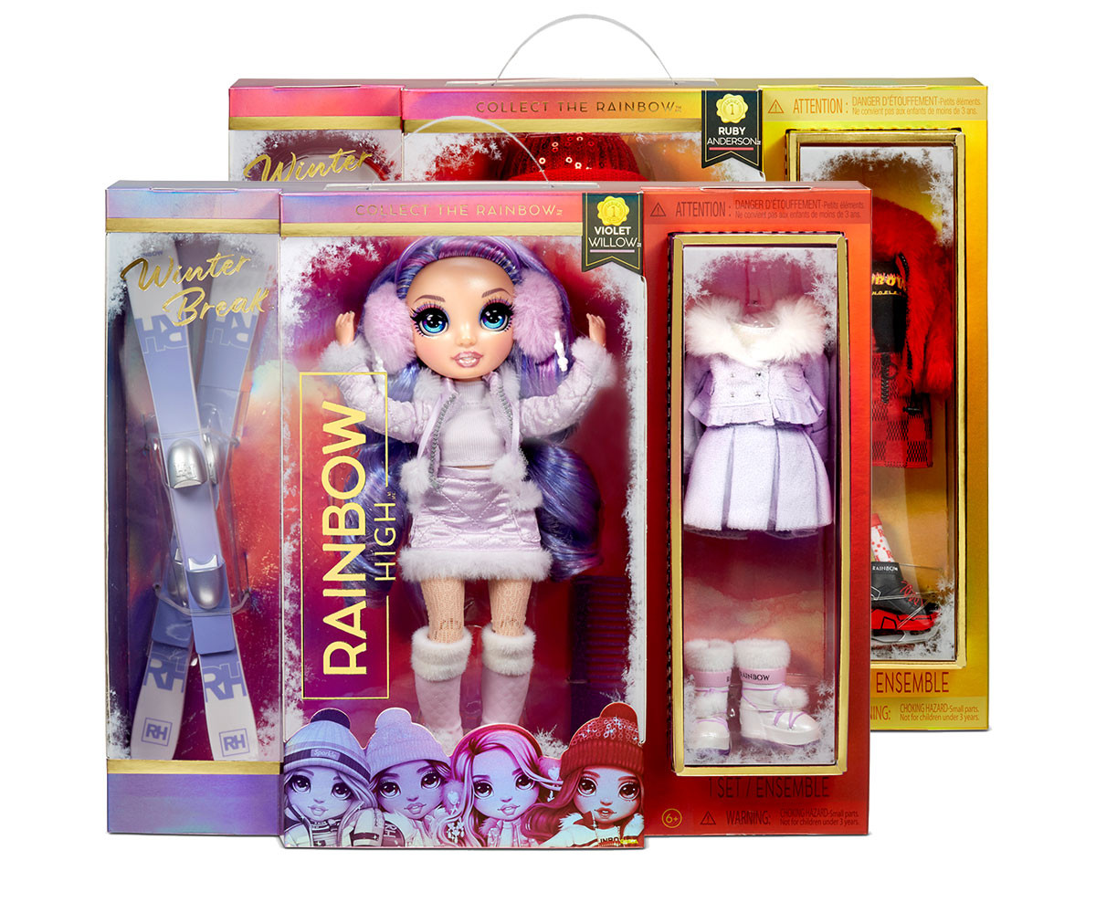 MGA - Комплект за игра кукла Rainbow High - Winter Break, aсортимент 1 577652