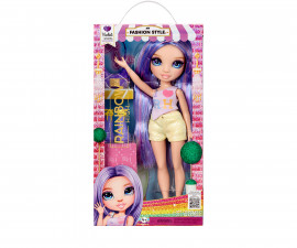 MGA - Голяма кукла Rainbow High - Стил и мода, асортимент 3 Violet Willow 547563