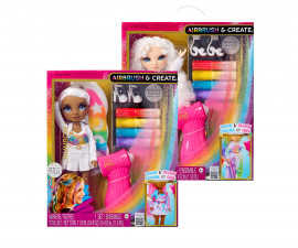 MGA - Голяма кукла Rainbow High - Кукла с маркери за издухване, асортимент 543336