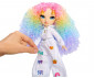 MGA - Голяма кукла Rainbow High - Кукла с маркери за издухванес дълга къдрава коса и панталон 543343 thumb 8