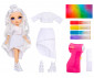 MGA - Голяма кукла Rainbow High - Кукла с маркери за издухване, с дълга коса на кок и плитки и дълга пола 543350 thumb 3