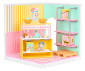 MGA - Miniverse Make It Mini - Колекционерски комплект Starter Room, Ice Cream 566212 thumb 3