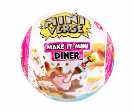 MGA - Miniverse в топка Miniverse Make it Mini: Колекционерски комплект Diner, серия 4 546825