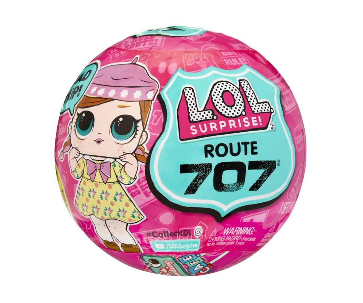 MGA - Кукла в сфера L.O.L. Surprise - Route 707 Tot, Wave 2, асортимент 425915