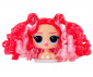 MGA - Глава за стилизиране L.O.L. Surprise - Tweens Swap, розова коса с тъмни и светли розови букли 593522 thumb 2