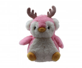 Плюшена играчка Аврора - Розово зимно пингвинче, 16 см 210673C