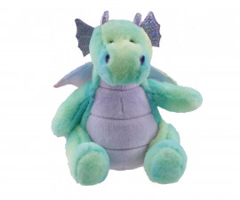 Плюшена играчка Аврора - Дракон, цвят мента, 22 см 220627A