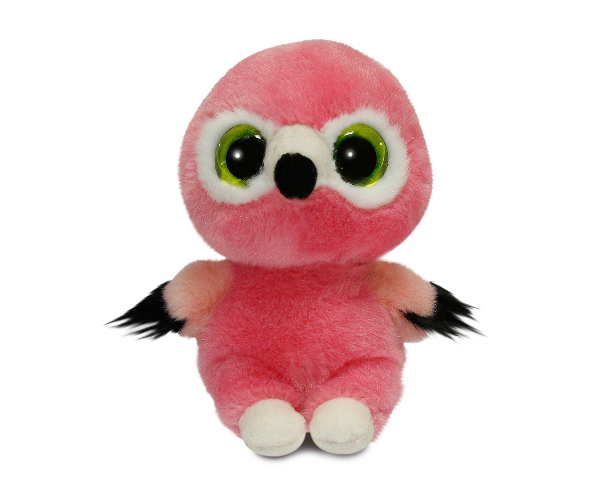 Плюшена играчка за деца Аврора - Юху и приятели: Фламинго, 15см 180813G