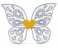 ZURU 9281 - Рейнбоукорнс Fairycorrn Princess: Плюшена изненада, среден размер, бяла корона с жълто сърце и крила със сребърен кант thumb 6