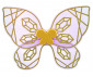 ZURU 9281 - Рейнбоукорнс Fairycorrn Princess: Плюшена изненада, среден размер, бяла корона с жълто сърце и крила със златен кант thumb 6