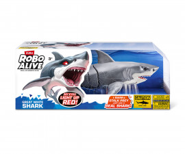 ZURU 71126 - Zuru Robo Alive - Shark Attack Series 1: Робо бяла акула