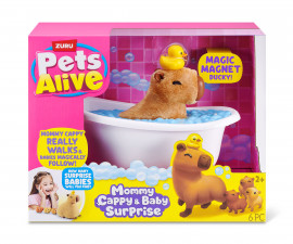 ZURU 9574 - Pets Alive Mommy And Baby Surprise Capybara