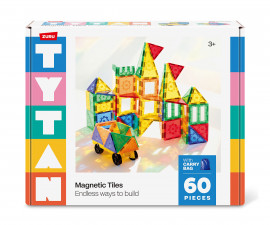 ZURU 18402 - Tytan Core 60 Magnetic Tiles Playset Series 1