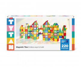 ZURU 18404 - Tytan Core 220 Magnetic Tiles Playset Series 1