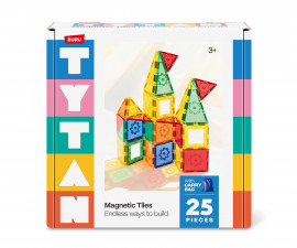 ZURU 18408 - Tytan Core 25 Magnetic Tiles Playset Series 1