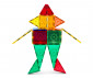 ZURU 18408 - Tytan Core 25 Magnetic Tiles Playset Series 1 thumb 7