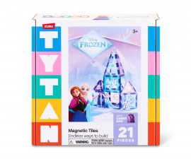 ZURU 18407 - Tytan Disney Series 1 Frozen 21 Magnetic Tiles Playset