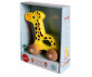 Детска играчка жирафче за бутане от дърво thumb 2