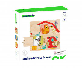 iWood TH985 - Hi Pando: Latches Activity Board