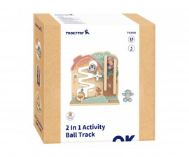 iWood TK397N - Hi Pando: 2 In 1 Activity Ball Track