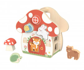 iWood TP520 - Hi Pando: Shape Sorter Mushroom House