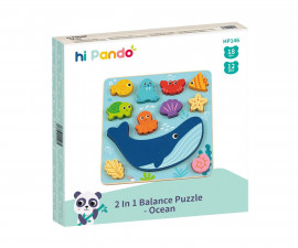 iWood HP146 - Hi Pando: 2 In 1 Balance Puzzle - Ocean