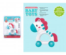 China Children International RFD485189 - Zebra gutta percha rattle