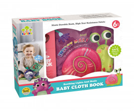 China Children International SL88059 - Soothing Lights and Music Baby Cloth Book