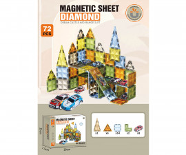 China Children International E128 - Magnetic Sheet Diamond Racing Arena